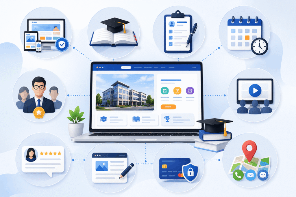 Website Features Every Coaching