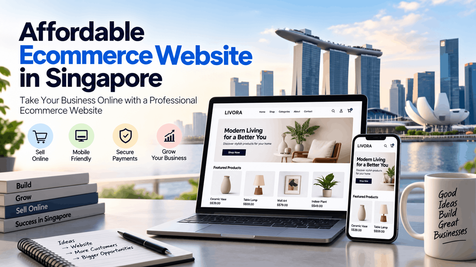 Affordable Ecommerce Website in Singapore