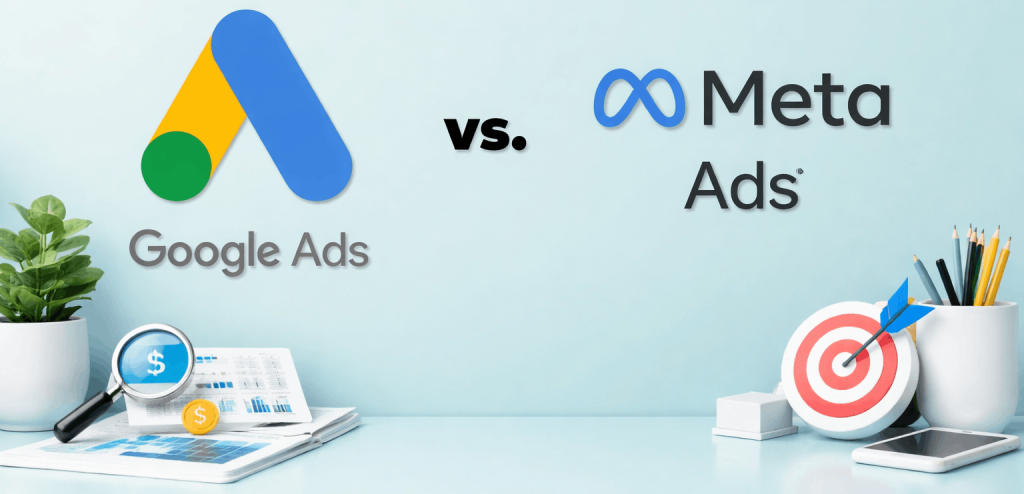 Best platform for eCommerce ads Meta or Google