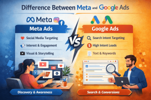 Difference Between Meta and Google Ads