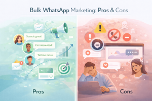 Bulk WhatsApp Marketing: Pros, Cons & Risks