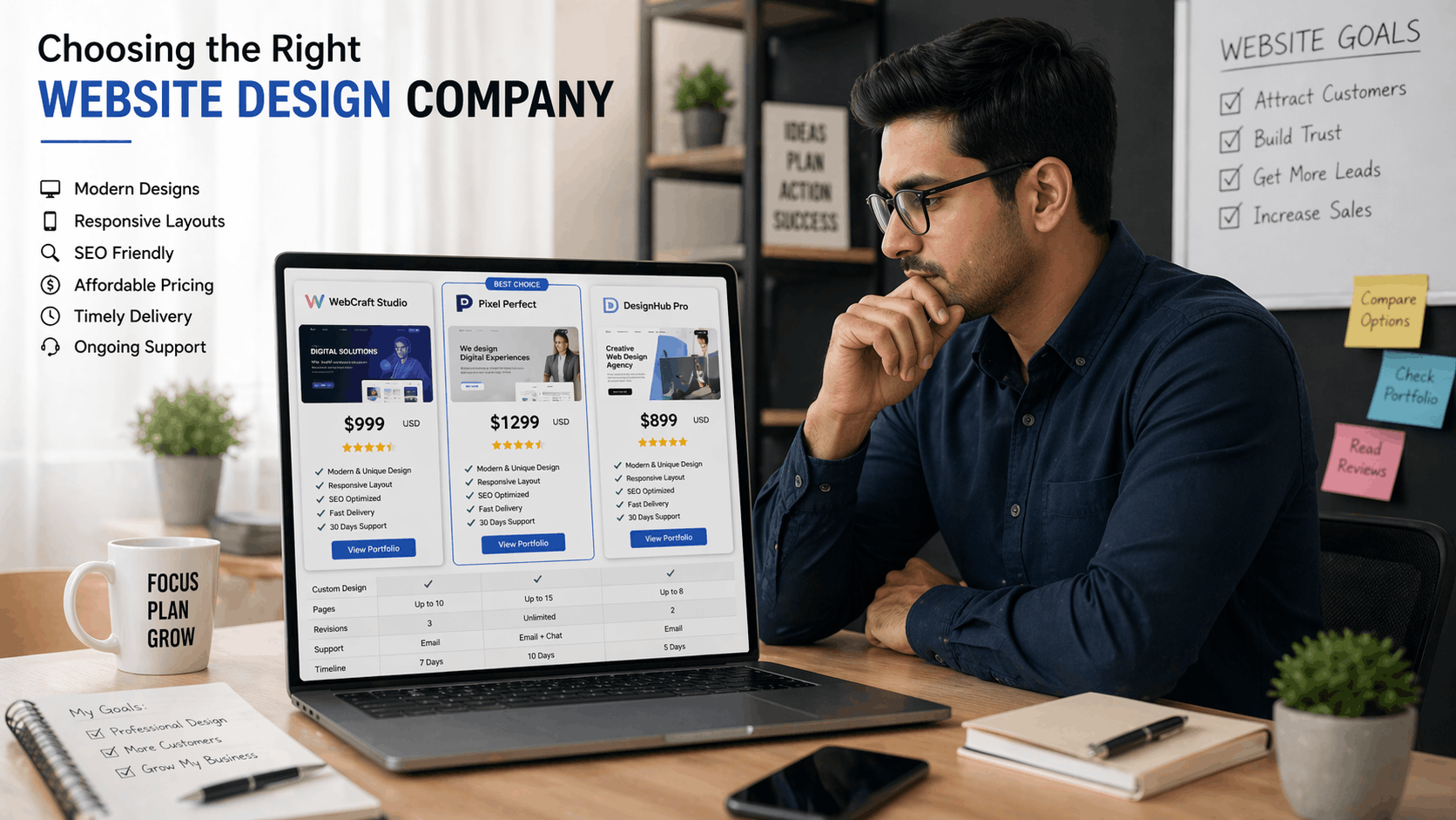 How to choose website design company