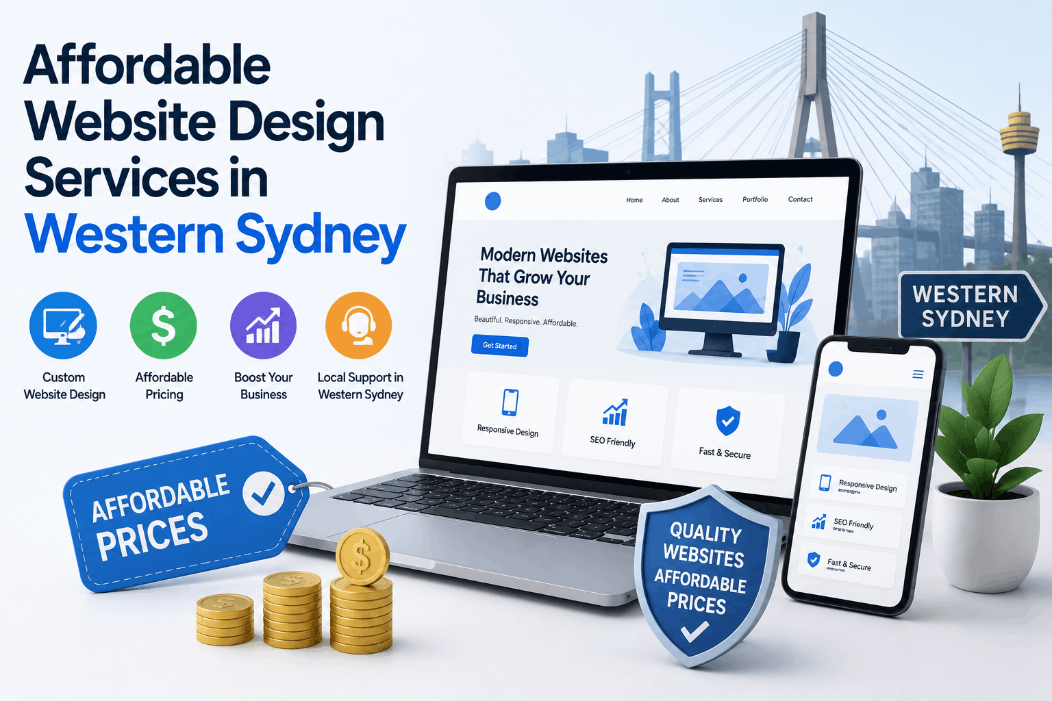 Affordable Website Design Services in Western Sydney