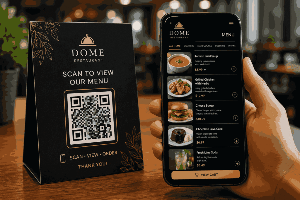 QR Code Menus