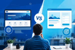 Business Website vs Landing Page: Which One Should You Choose?
