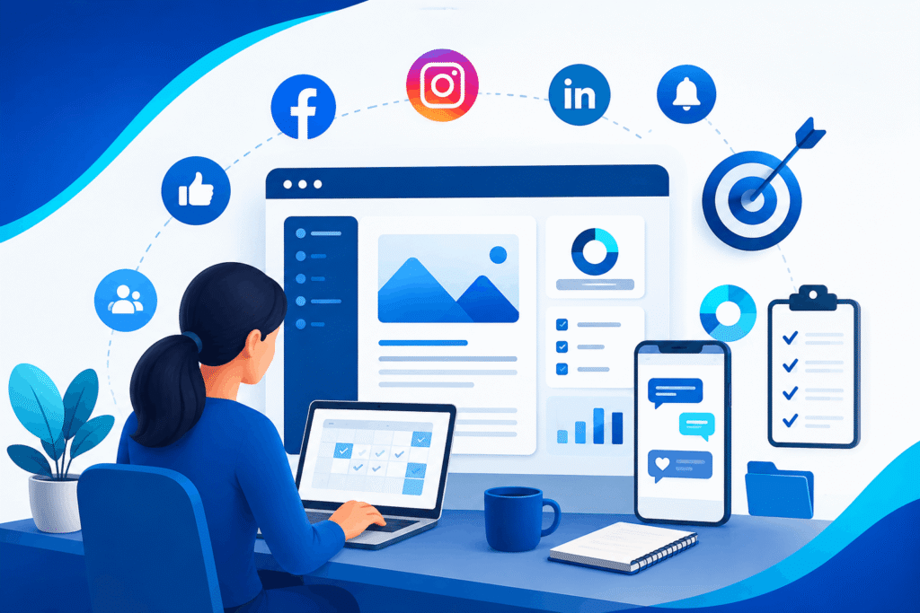 Meta Business Suite Weekly Plan